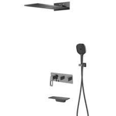 Душевая система Raglo R51274.014062.09 графит матовый