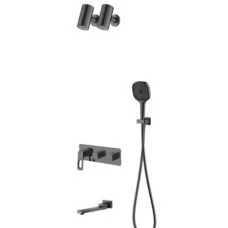 Душевая система Raglo R51274.07074074.09 графит матовый