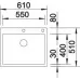 Кухонная мойка Blanco Claron 550-IF/A