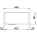 Кухонная мойка Blanco Claron 400/400-IF