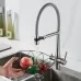 Смеситель для кухни под фильтр Shevanik S378L сатин