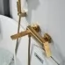 Смеситель для ванны Shevanik S9952G золотой сатин