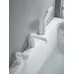 Смеситель для ванны Shevanik S4812C белый матовый