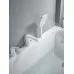 Смеситель для ванны Shevanik S4812C белый матовый