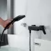 Смеситель для ванны Shevanik S9952H черный матовый