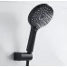 Смеситель для душа Shevanik S4716H черный матовый