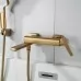 Смеситель для ванны Shevanik S9952G золотой сатин