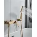 Смеситель для ванны Shevanik S4552G золотой сатин
