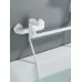 Смеситель для ванны Shevanik S4722C белый матовый