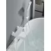 Смеситель для ванны Shevanik S4552C белый матовый