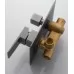 Душевая система Rose R2835T оружейная сталь