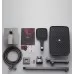 Душевая система Rose R2835T оружейная сталь