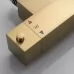 Смеситель с гигиенической лейкой Rose R965G золотой сатин
