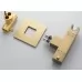 Смеситель с гигиенической лейкой Rose R965G золотой сатин
