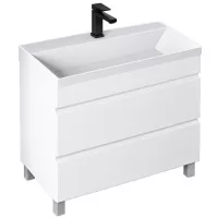 Тумба Vela Мира 80Н под умывальник Classica Slim TU20986 бел..
