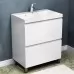 Тумба Vela Мира 60Н без планки под умывальник Classica TU3712 белый глянец