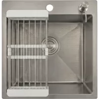Кухонная мойка Wisent NL5050D Decor-Satin