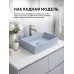 Умывальник Amore di Mare BELLA 35417HL-RR 35x22 голубой