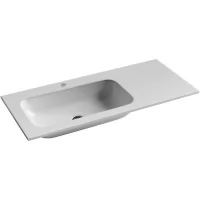 Умывальник CeramicaNova Grace CN7014 101x45,7 чаша слева