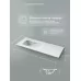 Умывальник CeramicaNova Element CN7006L 121x46,5 чаша слева, белый