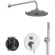 Душевая система Ideal Standard Ceraline SetA6939AA-8 хром