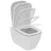 Унитаз Ideal Standard I.Life B T461401+T468301 с технологией RimLS+ (безободковый) с сиденьем SoftClose белый (подвесной)