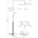 Душевая система Ideal Standard Ceratherm T25 N A8480AA хром