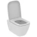Унитаз Ideal Standard I.Life B T461401+T468301 с технологией RimLS+ (безободковый) с сиденьем SoftClose белый (подвесной)