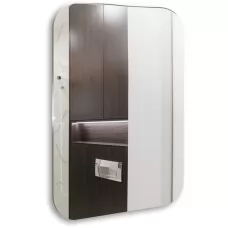 Зеркало Raval Глициния Л / Wisteria Lite 50х70 Сенсор Гор/верт, WstLite.02.500x700/W/VL