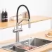 Смеситель для кухни под фильтр Gappo G4399-85 черный/сатин