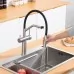 Смеситель для кухни под фильтр Gappo G4399-85 черный/сатин
