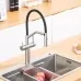 Смеситель для кухни под фильтр Gappo G4399-85 черный/сатин