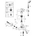 Смеситель для ванны Grohe Eurosmart 33302003 хром