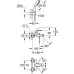 Смеситель для ванны Grohe Eurosmart 33302003 хром