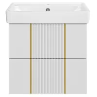 Тумба Brevita VEGA 60 VEG-09060-0102Я белая матовая эмаль