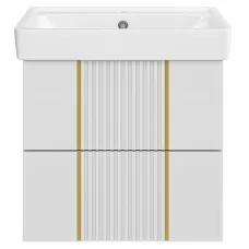 Тумба Brevita VEGA 60 VEG-09060-0102Я белая матовая эмаль