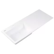 Раковина Roxen Faber 120L 120x48 левый, белый