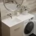 Раковина Roxen Faber 120L-NH левый, белый