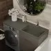 Раковина Roxen Faber 110R 110x48 правый, серый