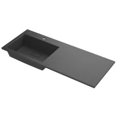 Раковина Roxen Faber 110L 110x48 левый, чёрный