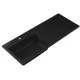 Раковина Roxen Faber 120L black 120x48 левый, черный