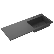 Раковина Roxen Faber 110R 110x48 правый, чёрный