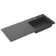 Раковина Roxen Faber 110R 110x48 правый, чёрный