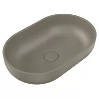 Раковина Roxen Mary Gray 300165-DG 55x35 серый Раковина Roxen Mary Gray 300165-DG 55x35 серый