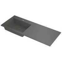 Раковина Roxen Faber 110L 110x48 левый, серый