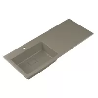 Раковина Roxen Faber 120L Gray 120x48 левый, серый