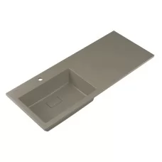 Раковина Roxen Faber 120L Gray 120x48 левый, серый