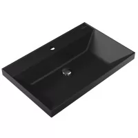 Раковина Roxen Mila Black 3001170-B 70x45 черный Раковина Roxen Mila Black 3001170-B 70x45 черный