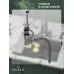 Кухонная мойка Roxen Uno 560210-54-BS PVD оружейная сталь с износостойким покрытием со смесителем Keit 500504GM-GR