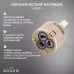 Кухонная мойка Roxen Uno 560210-54B-GR PVD зернистая оружейная сталь со смесителем Keit 500504GM-GR